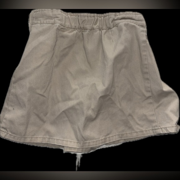 Girls school khaki skirt size 5 by brand Place  mint vintage pleated stretchy!! - Picture 5 of 9